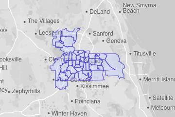 Orange County, FL ZIP Codes