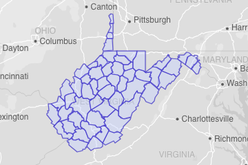 West Virginia Counties