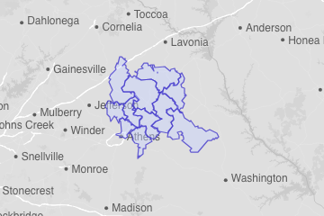 Madison County, GA ZIP Codes