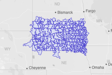 South Dakota ZIP Codes