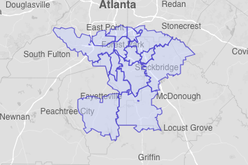 Clayton County, GA ZIP Codes