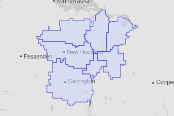 Eddy County, ND ZIP Codes
