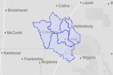 Lamar County, MS ZIP Codes
