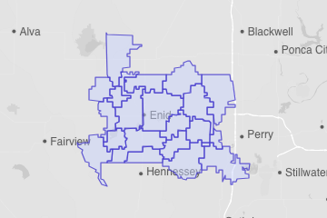 Garfield County, OK ZIP Codes