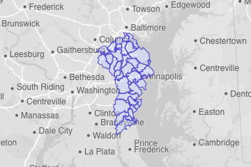 Anne Arundel County, MD ZIP Codes