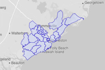 Charleston County, SC ZIP Codes
