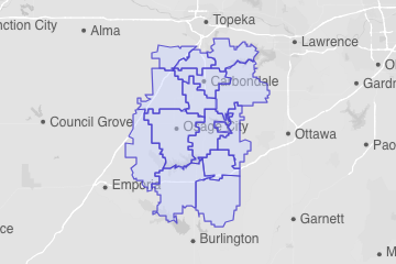 Osage County, KS ZIP Codes