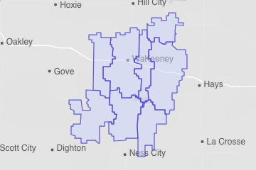 Trego County, KS ZIP Codes