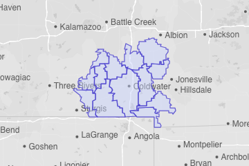 Branch County, MI ZIP Codes