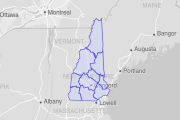 New Hampshire Counties