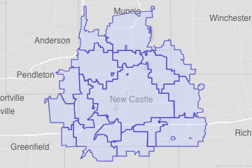 Henry County, IN ZIP Codes