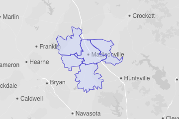 Madison County, TX ZIP Codes