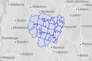 Orange County, VT ZIP Codes
