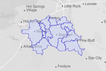 Grant County, AR ZIP Codes