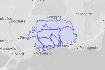 Harrison County, MS ZIP Codes