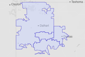 Hartley County, TX ZIP Codes