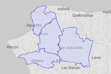 Moca Municipio, PR ZIP Codes