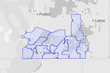 Las Animas County, CO ZIP Codes
