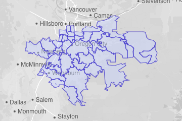 Clackamas County, OR ZIP Codes