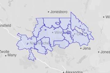Winn Parish, LA ZIP Codes