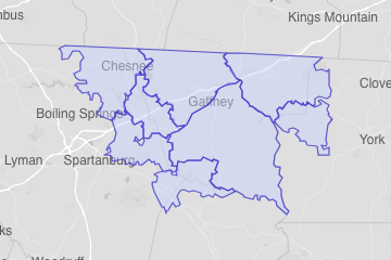 Cherokee County, SC ZIP Codes