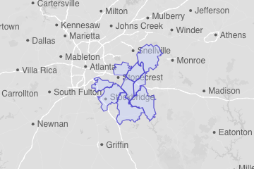 Rockdale County, GA ZIP Codes