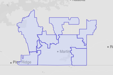 Bennett County, SD ZIP Codes
