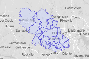 Howard County, MD ZIP Codes