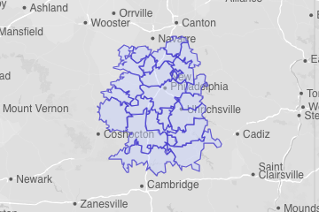 Tuscarawas County, OH ZIP Codes