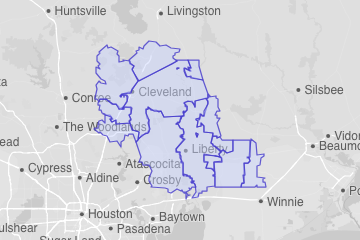 Liberty County, TX ZIP Codes