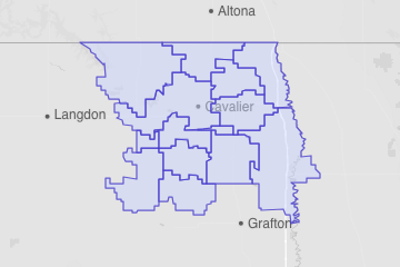 Pembina County, ND ZIP Codes