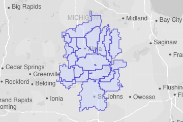 Gratiot County, MI ZIP Codes