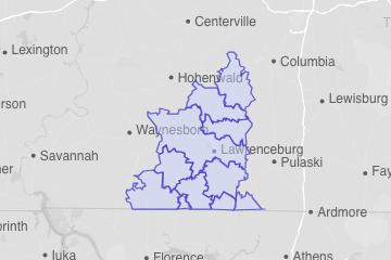 Lawrence County, TN ZIP Codes