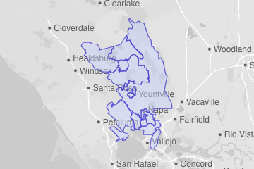 Napa County, CA ZIP Codes