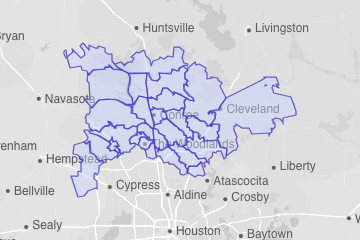 Montgomery County, TX ZIP Codes