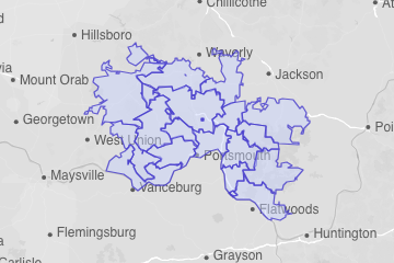 Scioto County, OH ZIP Codes