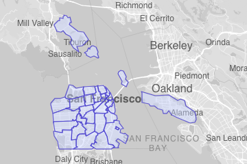 San Francisco County, CA ZIP Codes