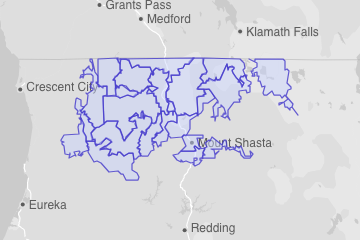 Siskiyou County, CA ZIP Codes