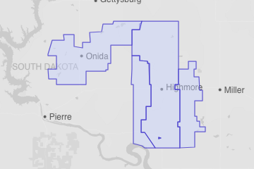 Hyde County, SD ZIP Codes