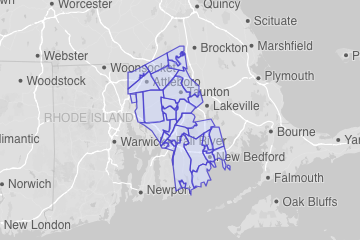 Bristol County, MA ZIP Codes