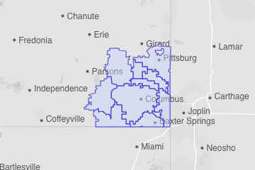 Cherokee County, KS ZIP Codes