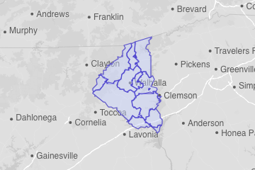 Oconee County, SC ZIP Codes