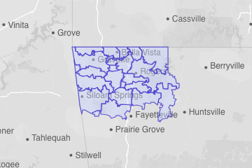 Benton County, AR ZIP Codes