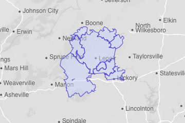 Caldwell County, NC ZIP Codes