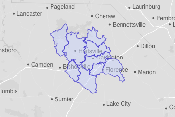 Darlington County, SC ZIP Codes