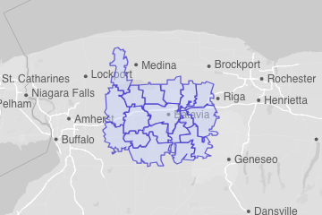 Genesee County, NY ZIP Codes
