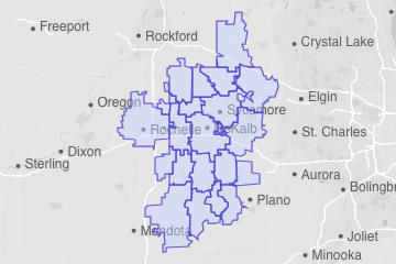 DeKalb County, IL ZIP Codes
