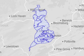 Northumberland County, PA ZIP Codes