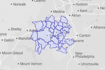 Wayne County, OH ZIP Codes