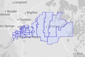 Arapahoe County, CO ZIP Codes